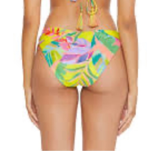 NEW BECCA Costa Bella Bikini Bottom Size Large - Picture 2 of 9